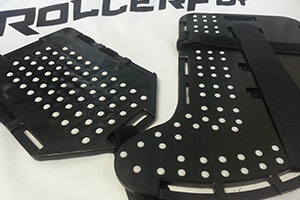 image of black rollerfly plates